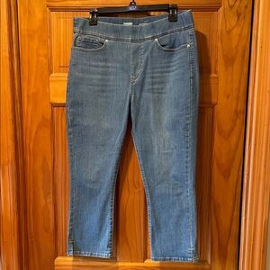 Talbots Mid-Wash Cropped Jeans